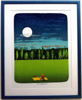 Tomáš Bím - Košík hub - grafika